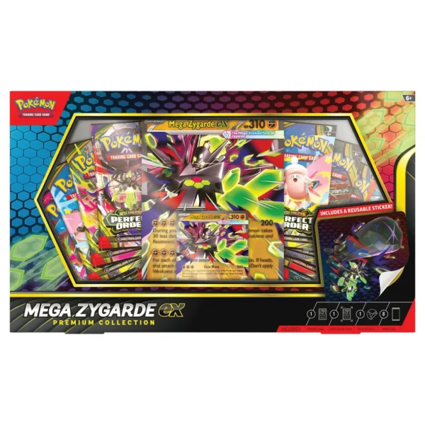 Mega Zygarde ex Premium Collection Box sealed factory product