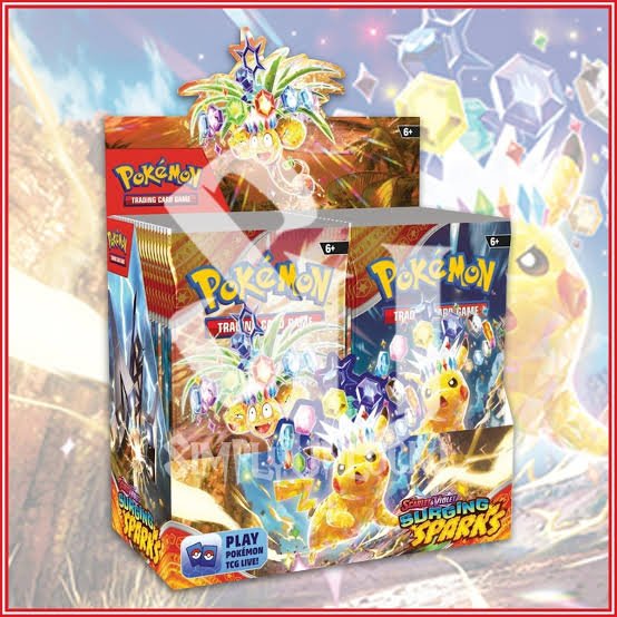 Surging Sparks Booster Box sealed factory product