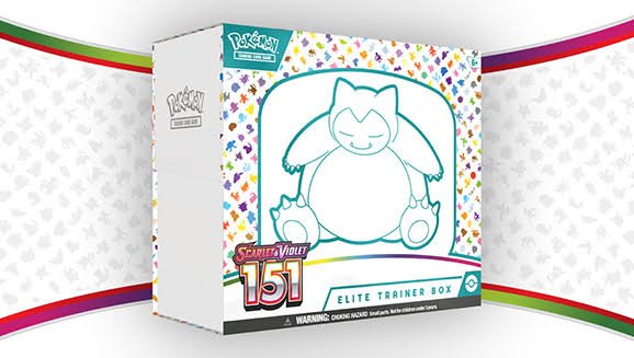 Pokemon 151 Elite Trainer Box sealed factory product