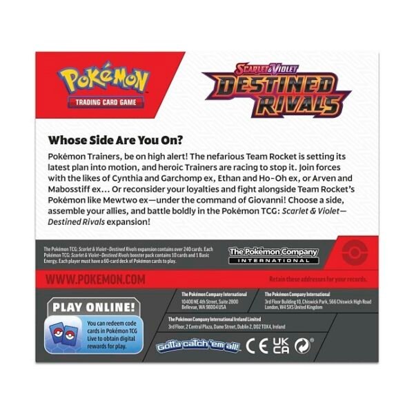 destined rivals booster box Destined Rivals Booster Box sealed factory product