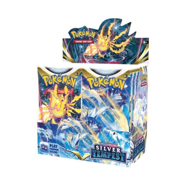 Silver Tempest Booster Box sealed factory product